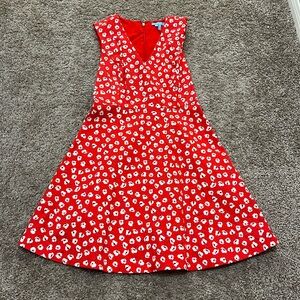 Draper James Red Poppy Sleeveless Dress